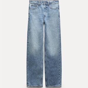 WIDE LEG HIGH RISE JEANS - Zara